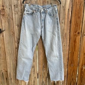 Levi jeans - size 31 x 35 (501 I think)